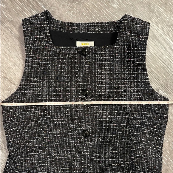 Maeve Square-Neck Tweed Vest - Picture 6 of 7